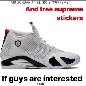 Air Jordan 14 retro s “supreme”